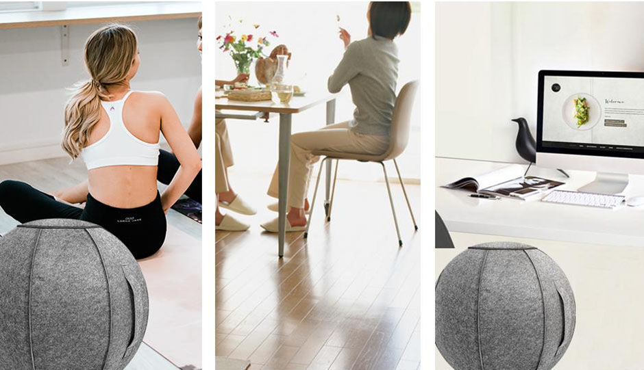 Felt Sitting Ball Chair for Office15