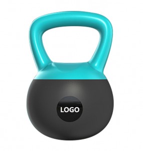 ใช้งานบ้าน PVC Soft Kettlebell เพื่อการฝึกความแข็งแกร่ง