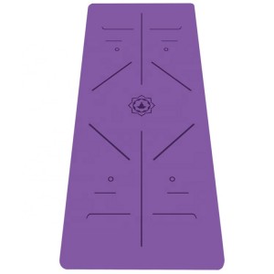 Customized Design Non-slip PU Nature Rubber Yoga Mat with Logo