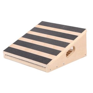Slant Board Calf Stretcher Ankle Stretcher Calf Stretch Wedge Adjustable Incline Board Achilles Stretcher Non Slip with Spiky Massage Ball and Stretch Resistance Tube for Plantar Fasciitis Exercise