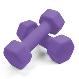Hex Shape Neoprene Dumbbell and Vinyl Dipping Dumbbell