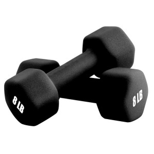 Hex Shape Neoprene Dumbbell and Vinyl Dipping Dumbbell
