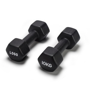 Hex Shape Neoprene Dumbbell and Vinyl Dipping Dumbbell