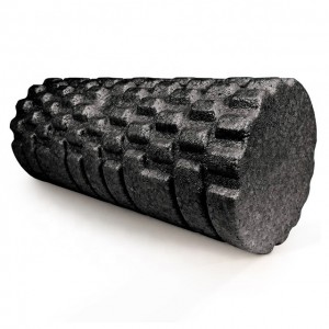 High Density Foam Roller Massager for Deep Tissue Massage of The Back and Leg Muscles – Self Myofascial Release of Painful Trigger Point Muscle Adhesions