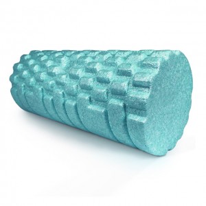 High Density Foam Roller Massager for Deep Tissue Massage of The Back and Leg Muscles – Self Myofascial Release of Painful Trigger Point Muscle Adhesions