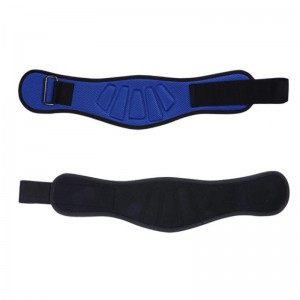Fitness support sports waist support powerlifting belt curved weightlifting belt